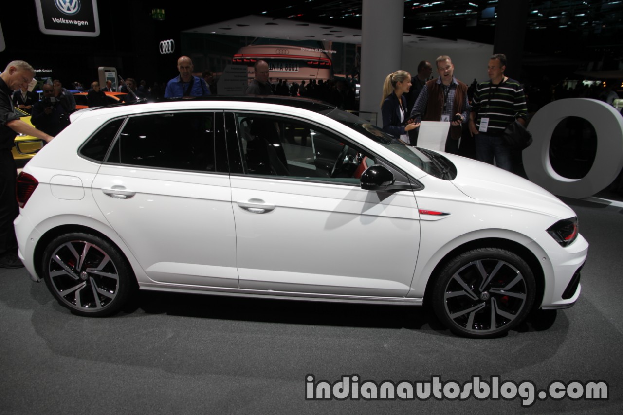 2018 VW Polo GTI profile at the IAA 2017