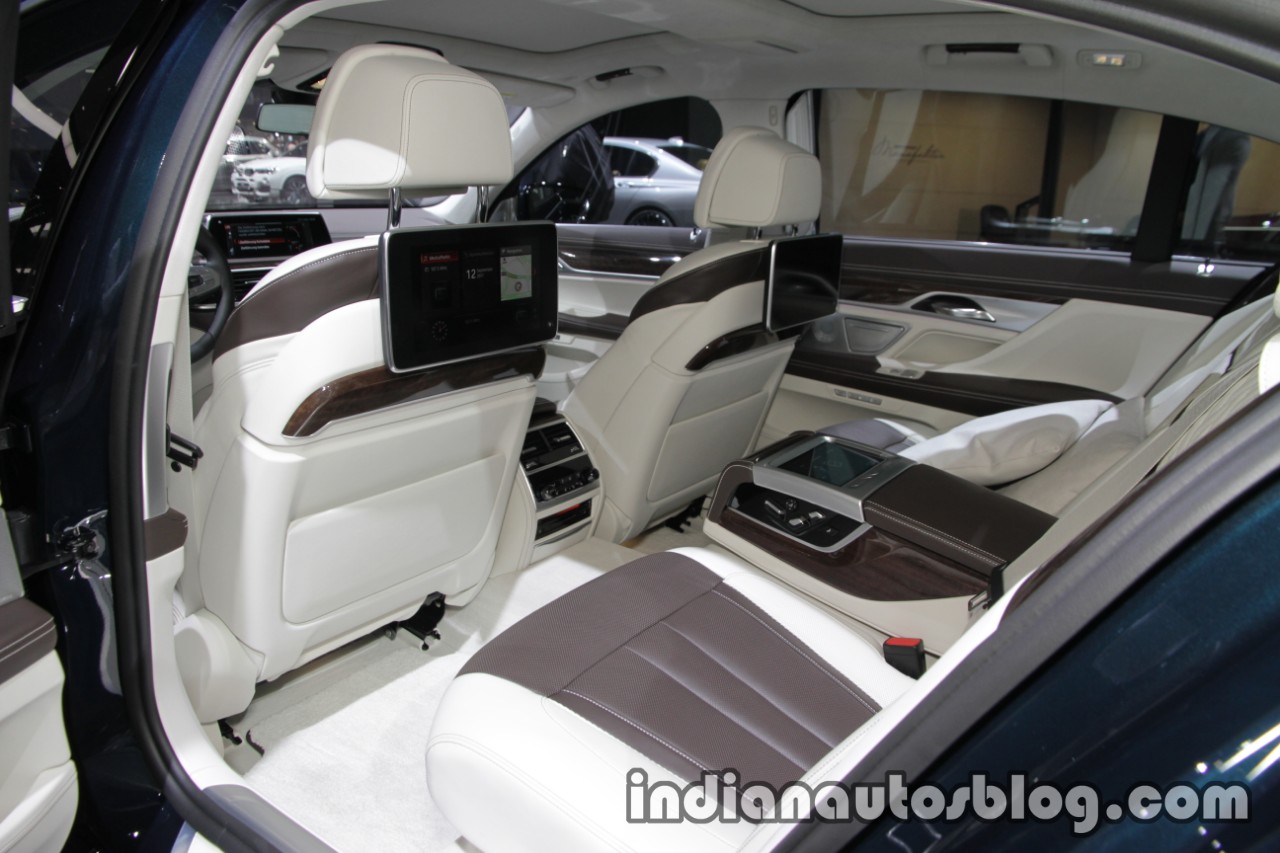 Bmw 7 Series Edition 40 Jahre Rear Seat Interior At Iaa 2017 8502