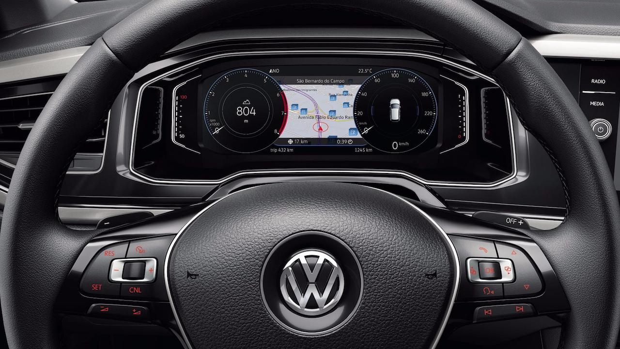 Brazilian-spec 2017 VW Polo Active Info Display