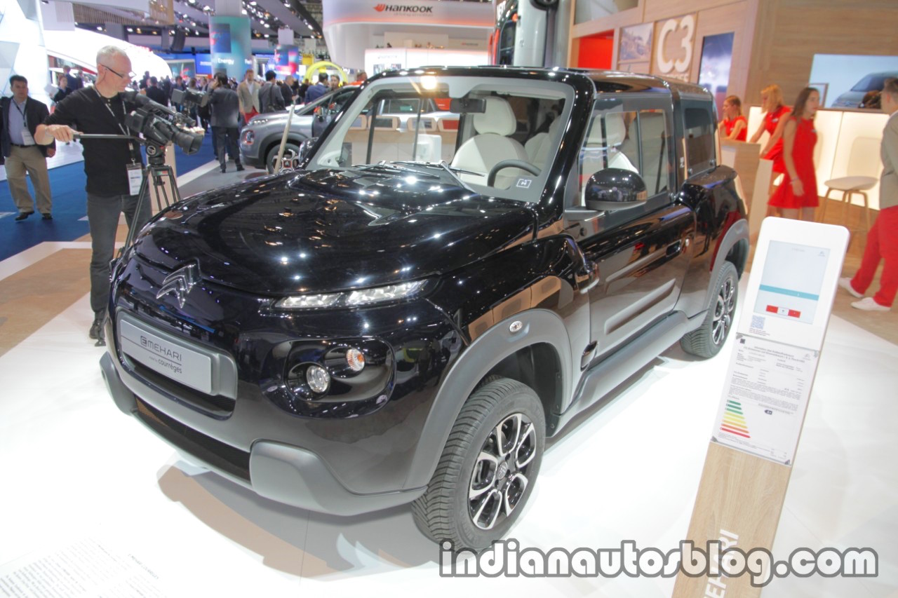 Citroen E Mehari Styled By Courreges Showcased At Iaa 2017 Live
