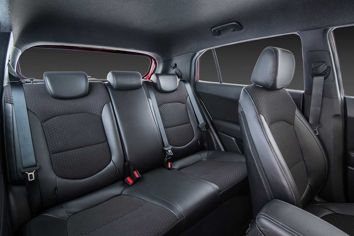 Hyundai Creta Sport rear seats