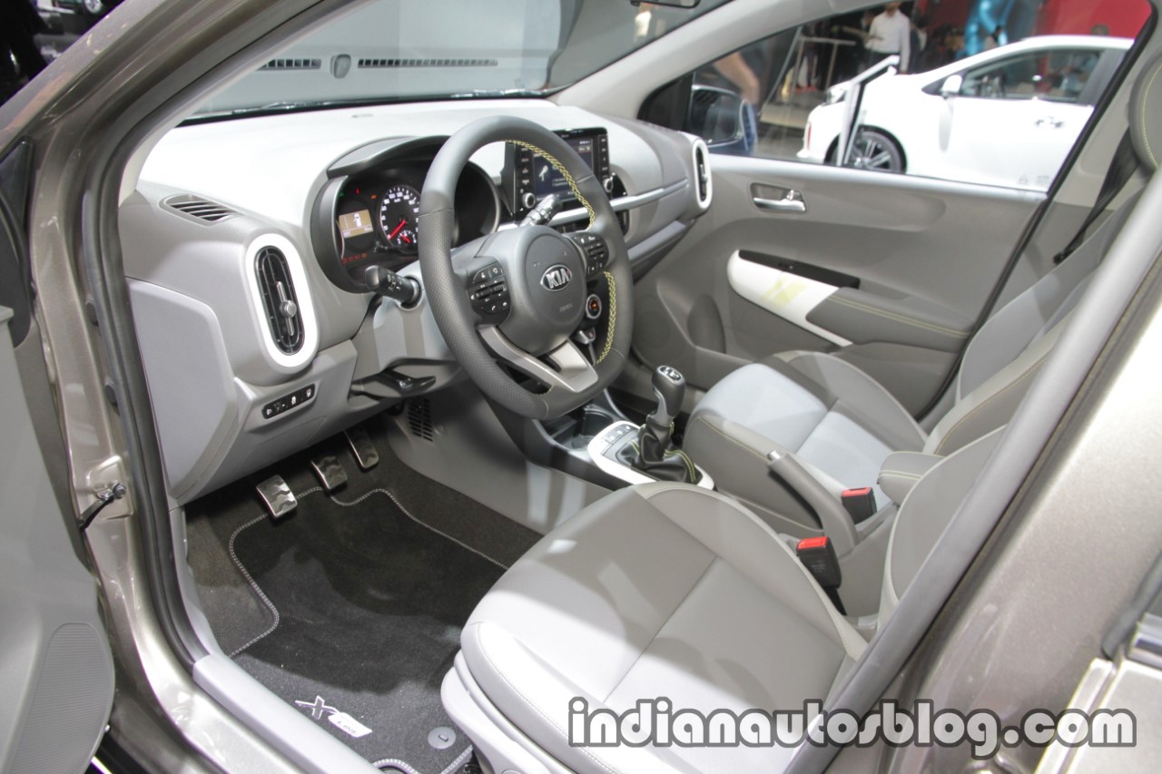 Kia Picanto X-Line interior at IAA 2017