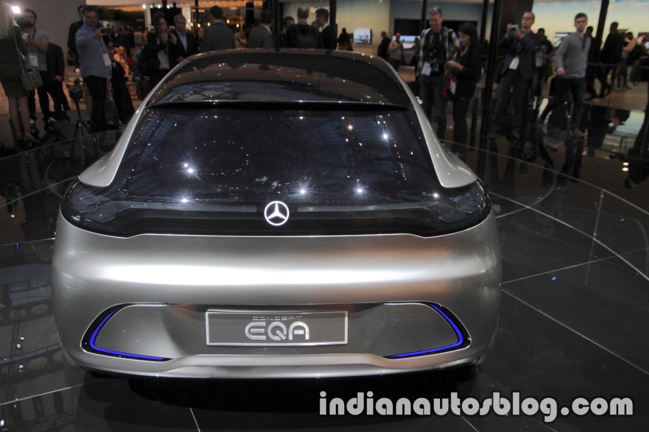 Mercedes-Benz Concept EQA rear at the IAA 2017 Mercedes-Benz Concept EQA rear at the IAA 2017