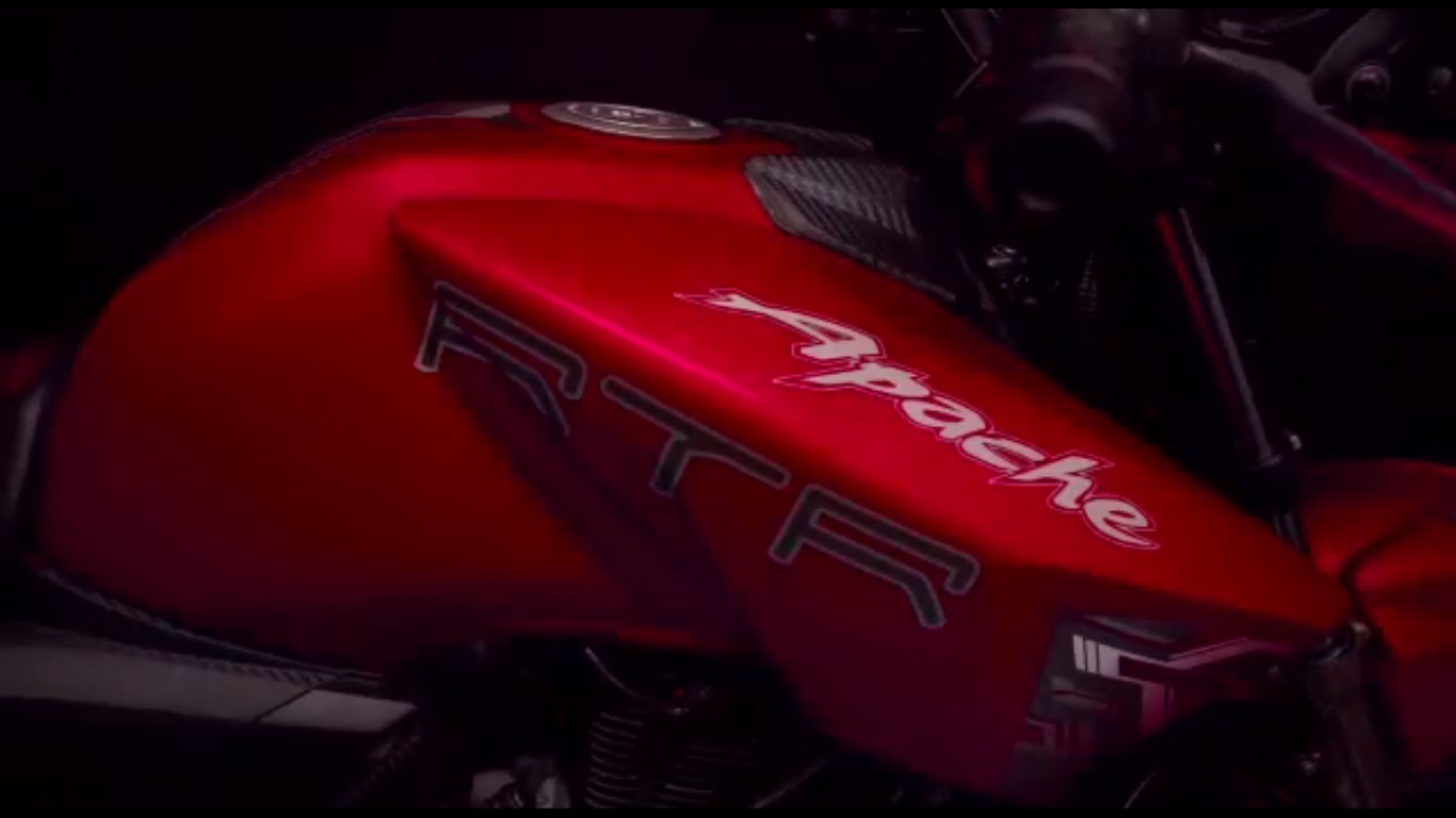 apache rtr 180 new model red colour