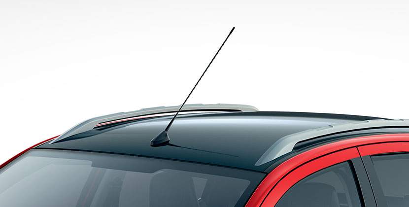 Tata Tiago Wizz dual tone roof and roof rails