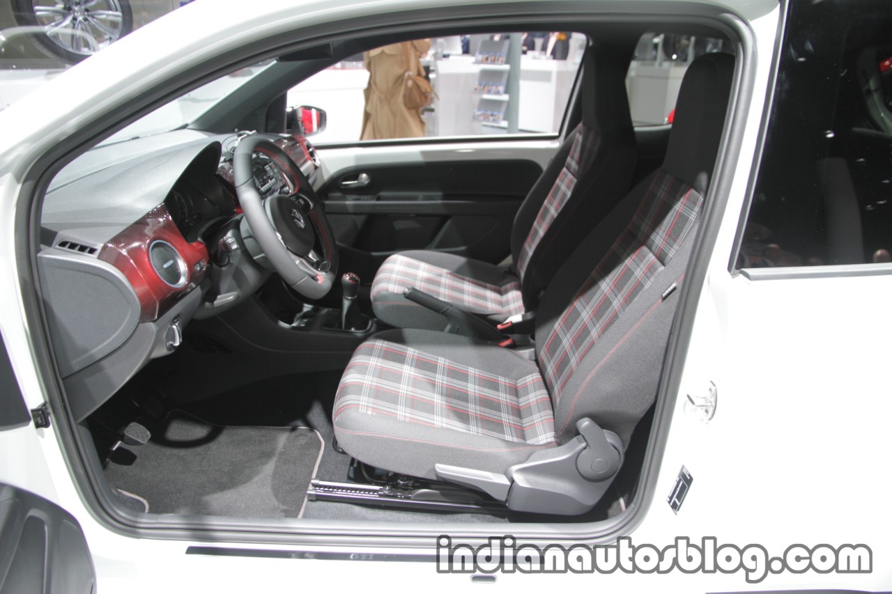VW up! GTI front seats at the IAA 2017 second image