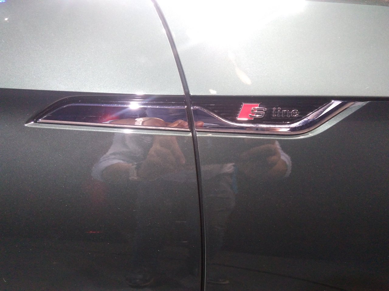 2017 Audi A5 Cabriolet S line badge