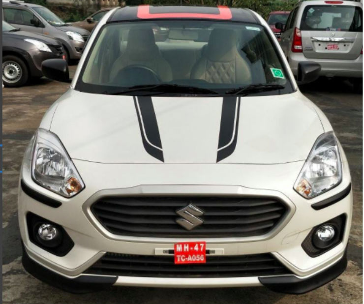 Front chrome grill for deals dzire 2017