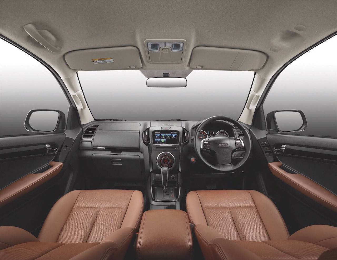 2018 Isuzu D-Max (facelift) interior dashboard