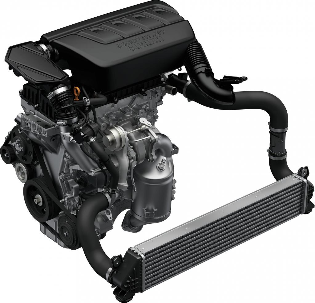 2018 Suzuki Swift Sport aircooled horizontal intercooler