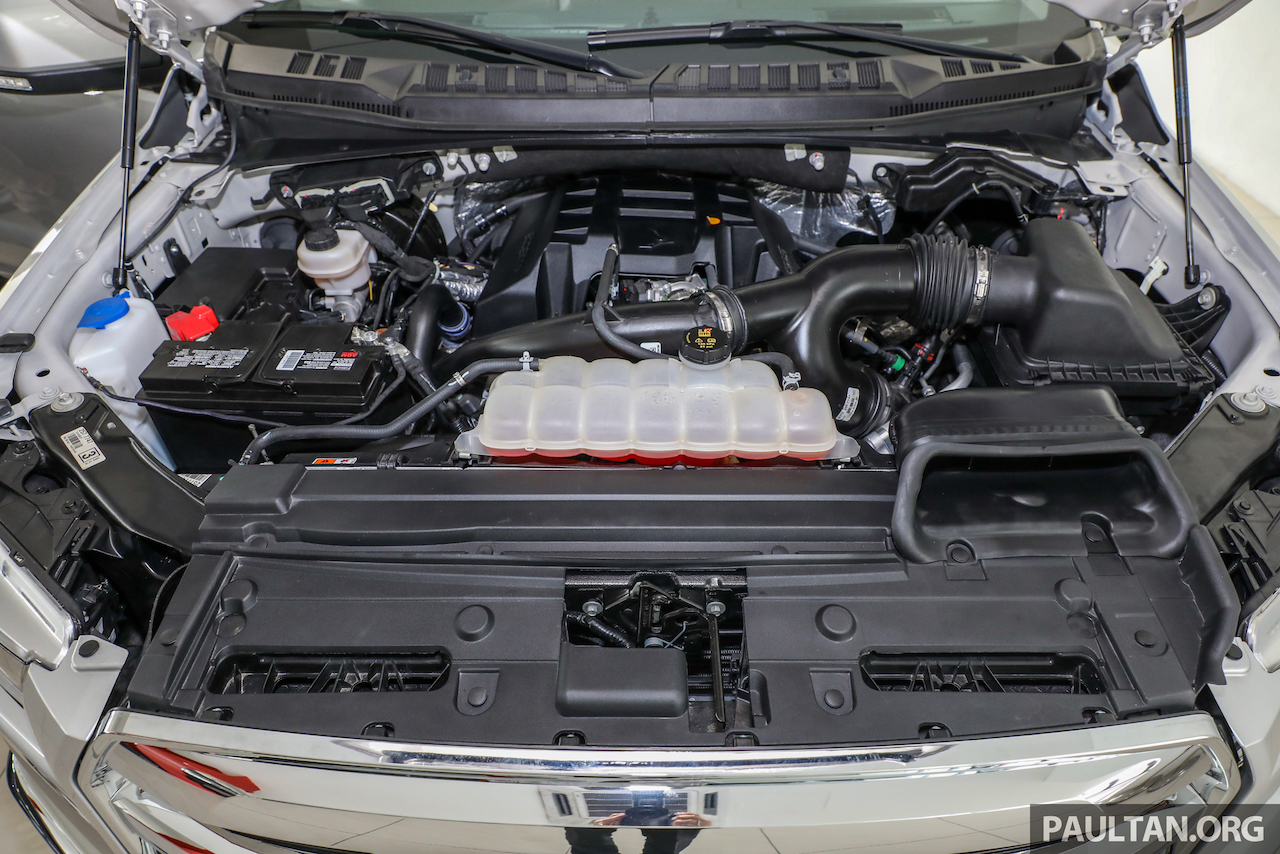 Ford F-150 (Urban Warrior 150) engine bay