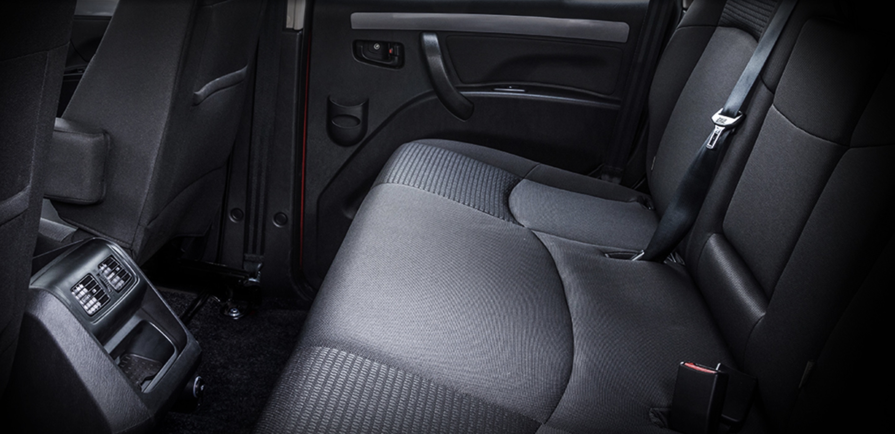 Nextgen Mahindra Scorpio Pik Up rear seats