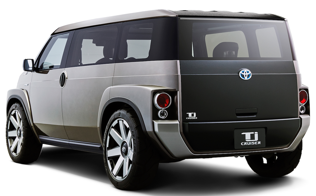 TNGAbased Toyota TJ Cruiser concept is part MPV & part SUV