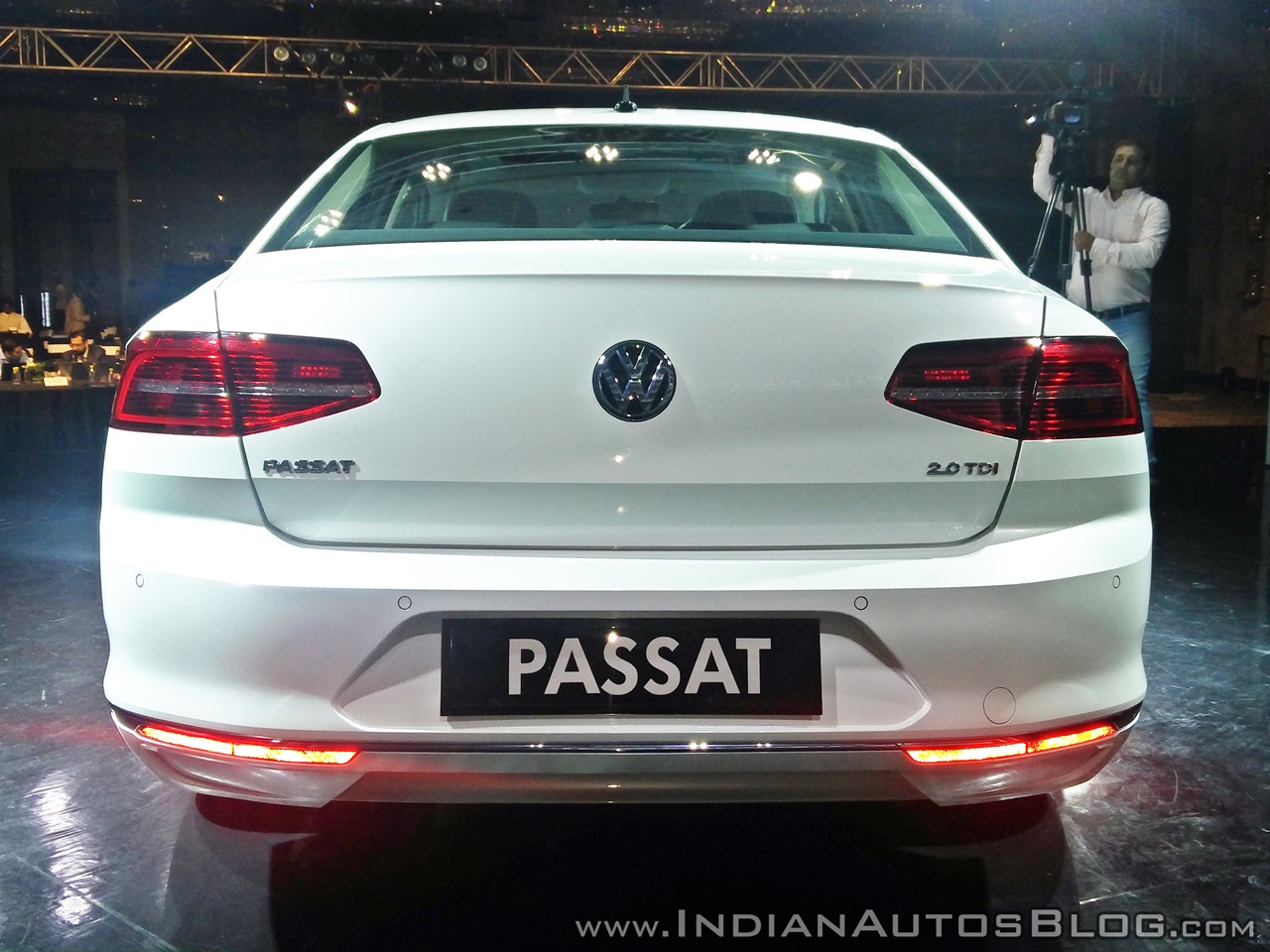 VW Passat rear view