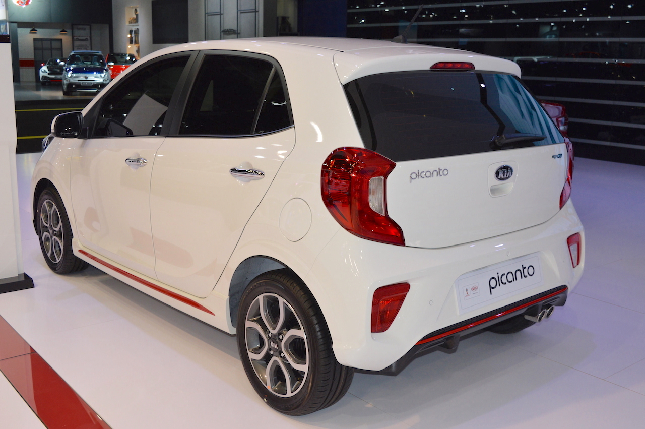 2017 Kia Picanto showcased at the 2017 Dubai Motor Show