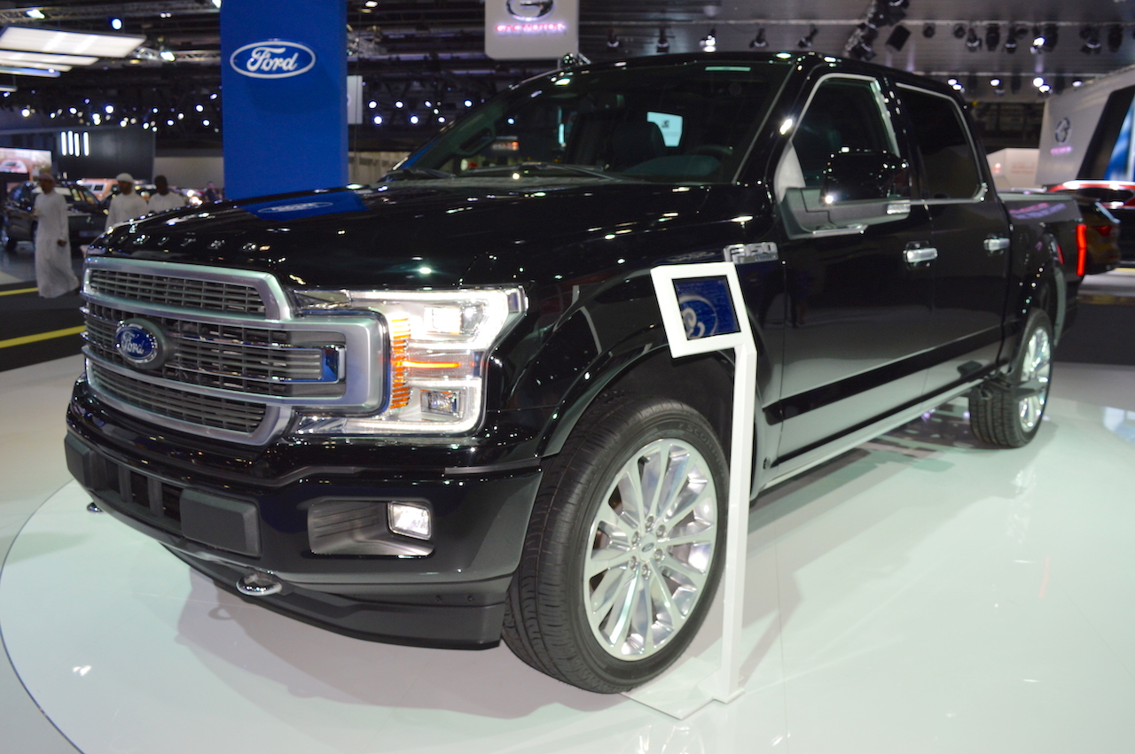 2018 Ford F-150 Limited showcased at the 2017 Dubai Motor Show