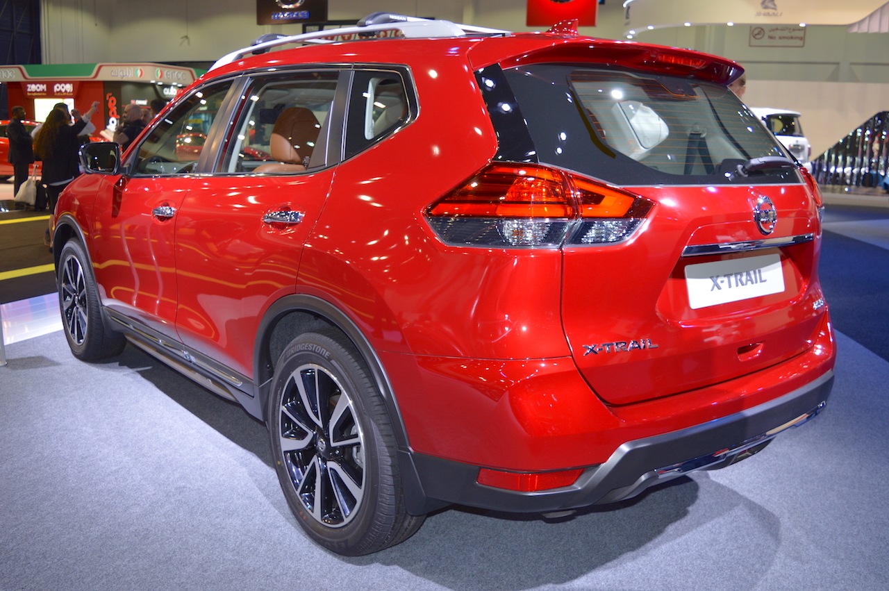 2018 Nissan X-Trail showcased at the 2017 Dubai Motor Show