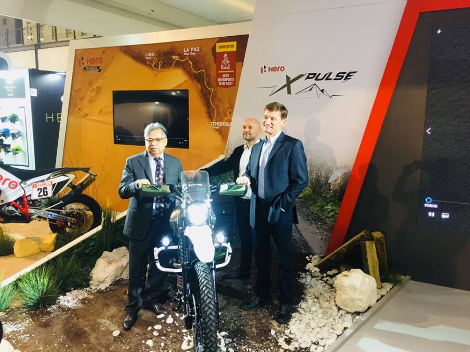 Hero XPulse Concept at 2017 EICMA