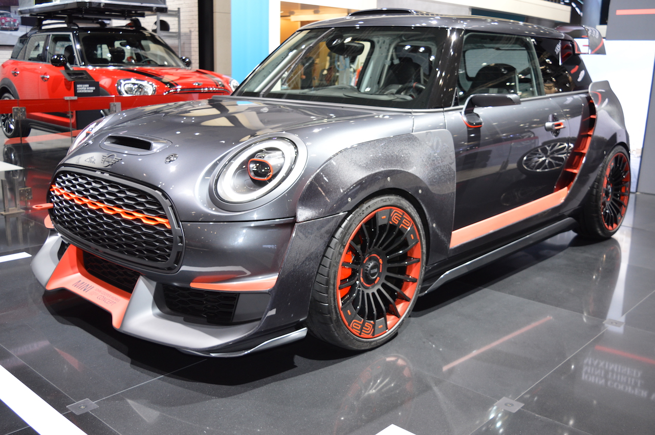 MINI John Cooper Works GP Concept showcased at the 2017 Dubai Motor Show