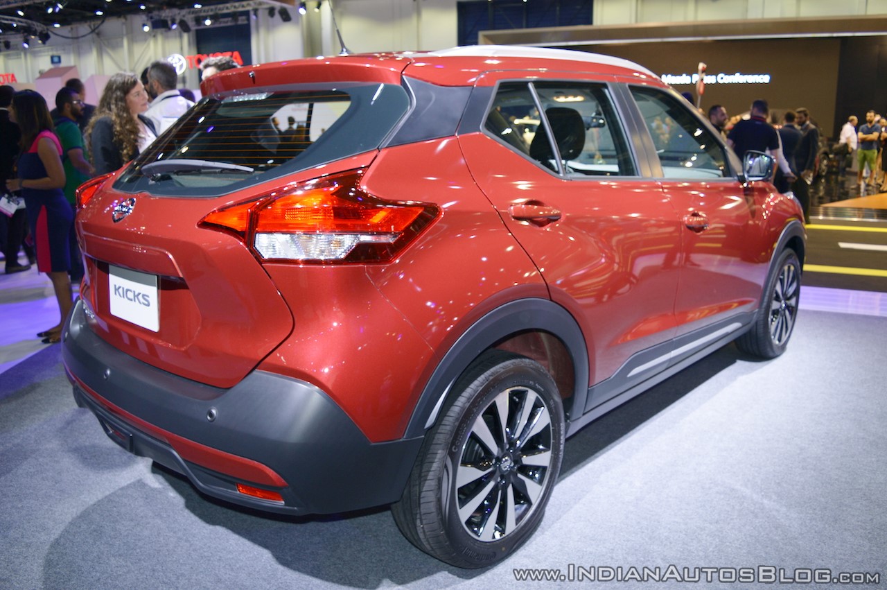 Nissan Kicks showcased at the 2017 Dubai Motor Show