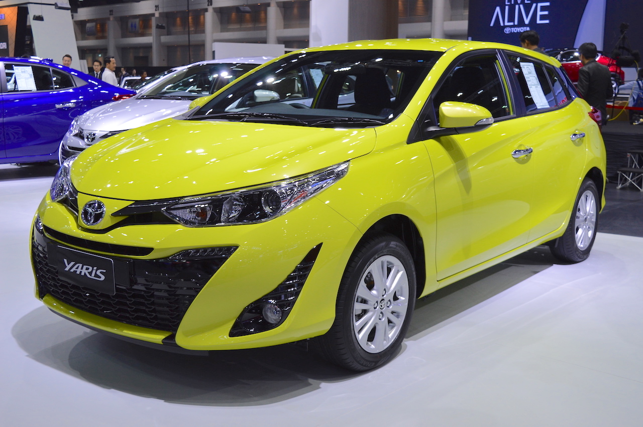 2018 Toyota Yaris (facelift) at 2017 Thai Motor Expo