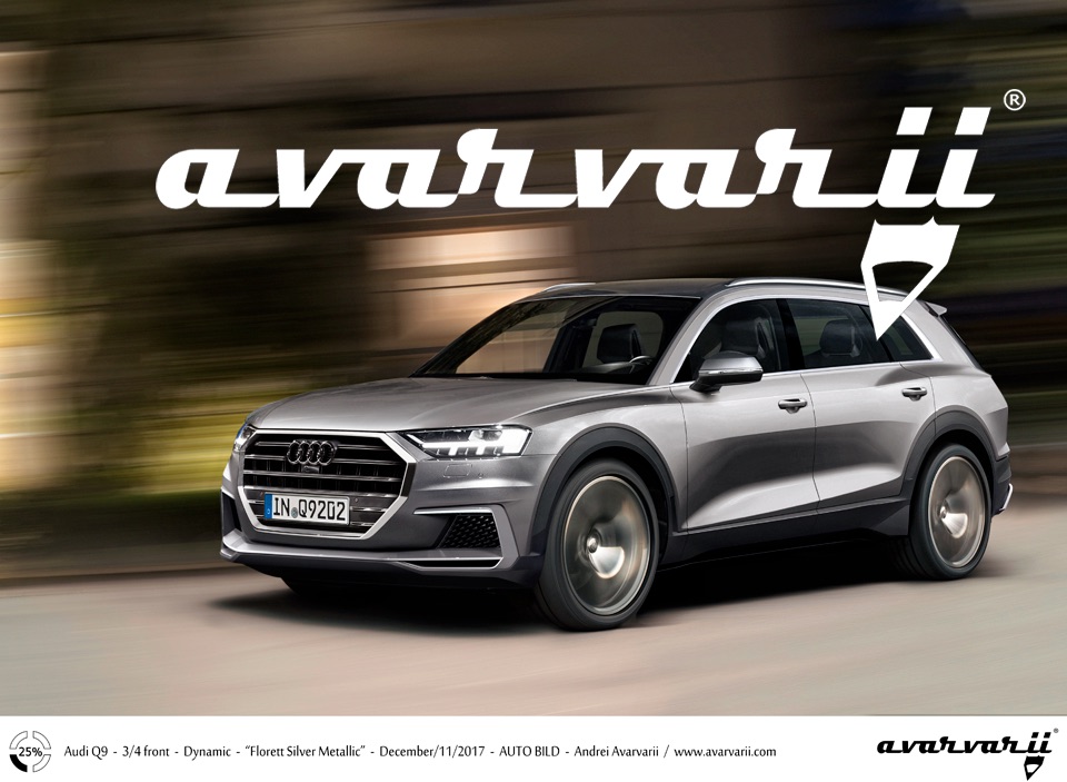 Audi Q9 Bmw X7 Rival Full Size Suv Imagined Rendering