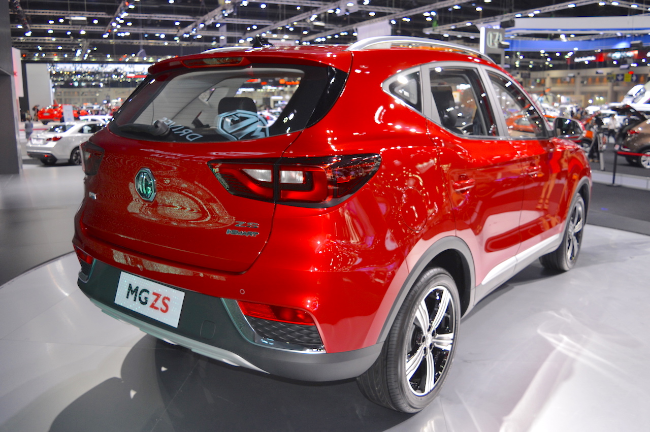 MG ZS showcased at the 2017 Thai Motor Expo