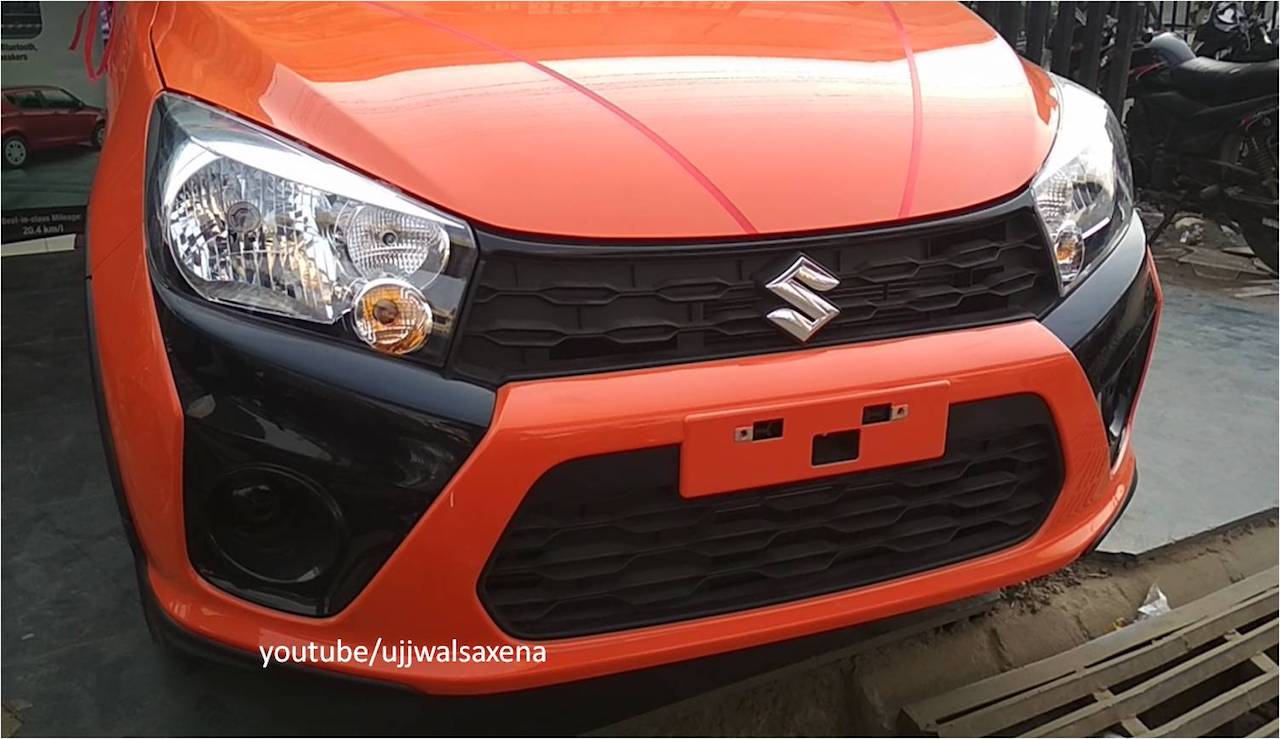 Celerio front on sale bumper price