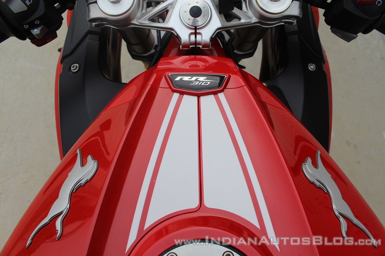 TVS Apache RR 310 first ride review logo