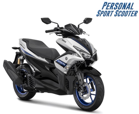 Updated Yamaha Aerox 155 R Version launched in Indonesia