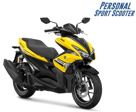 Updated Yamaha Aerox 155 R Version launched in Indonesia