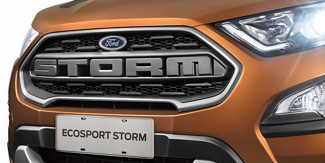 Ford EcoSport Storm custom front grille