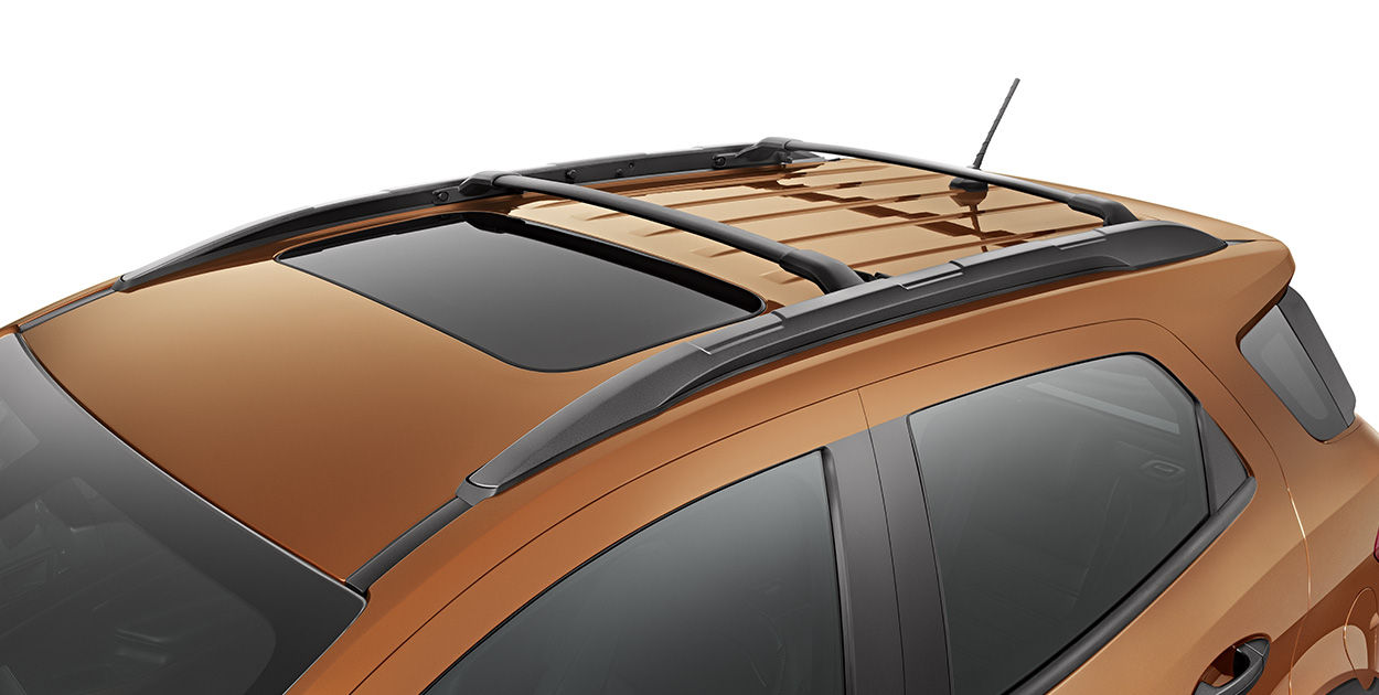 Ford EcoSport Storm roof racks with cross bars