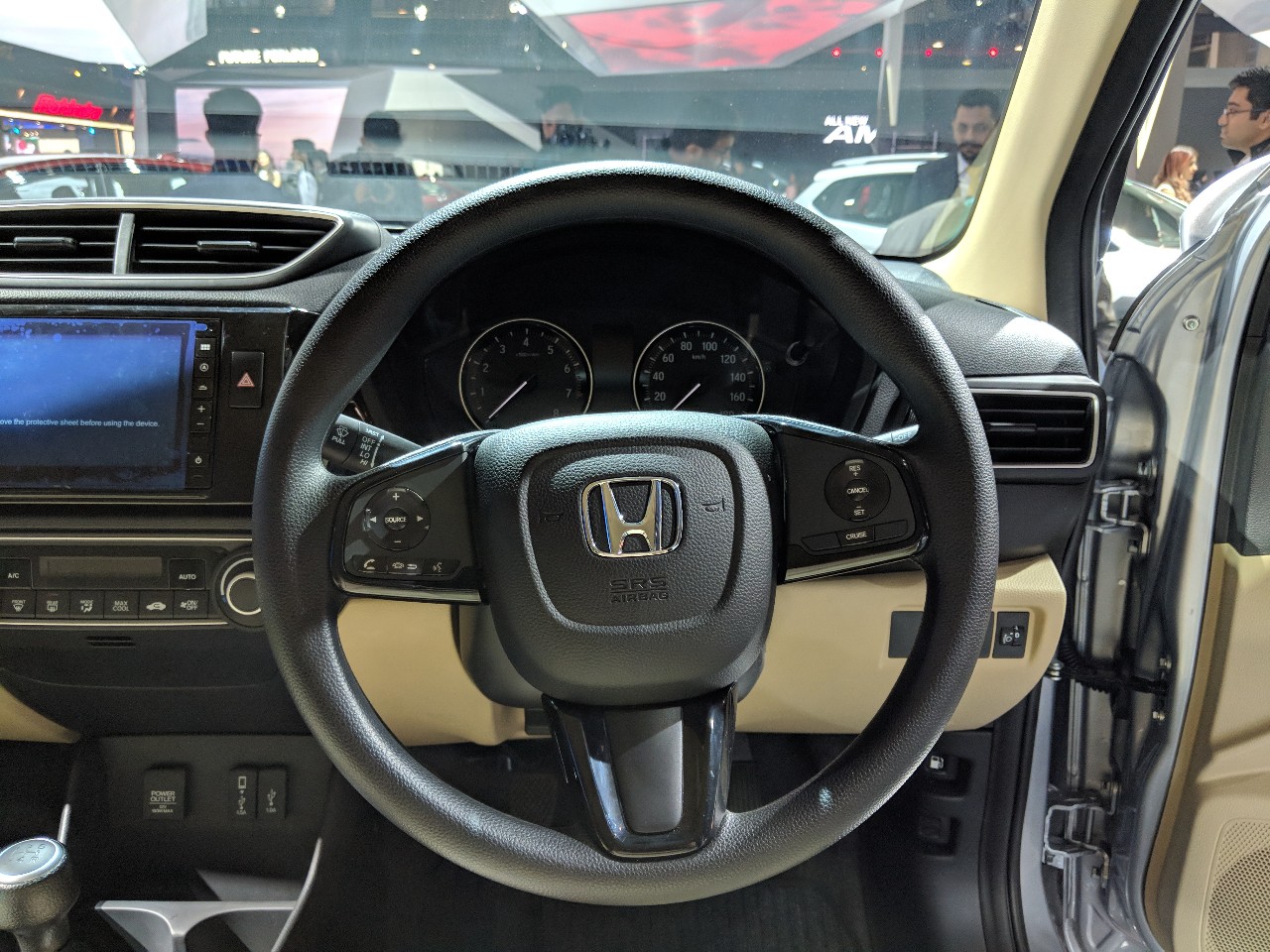 2018 Honda Amaze steering wheel