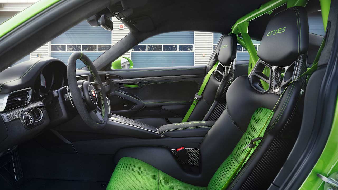 2018 Porsche 911 GT3 RS (facelift) interior