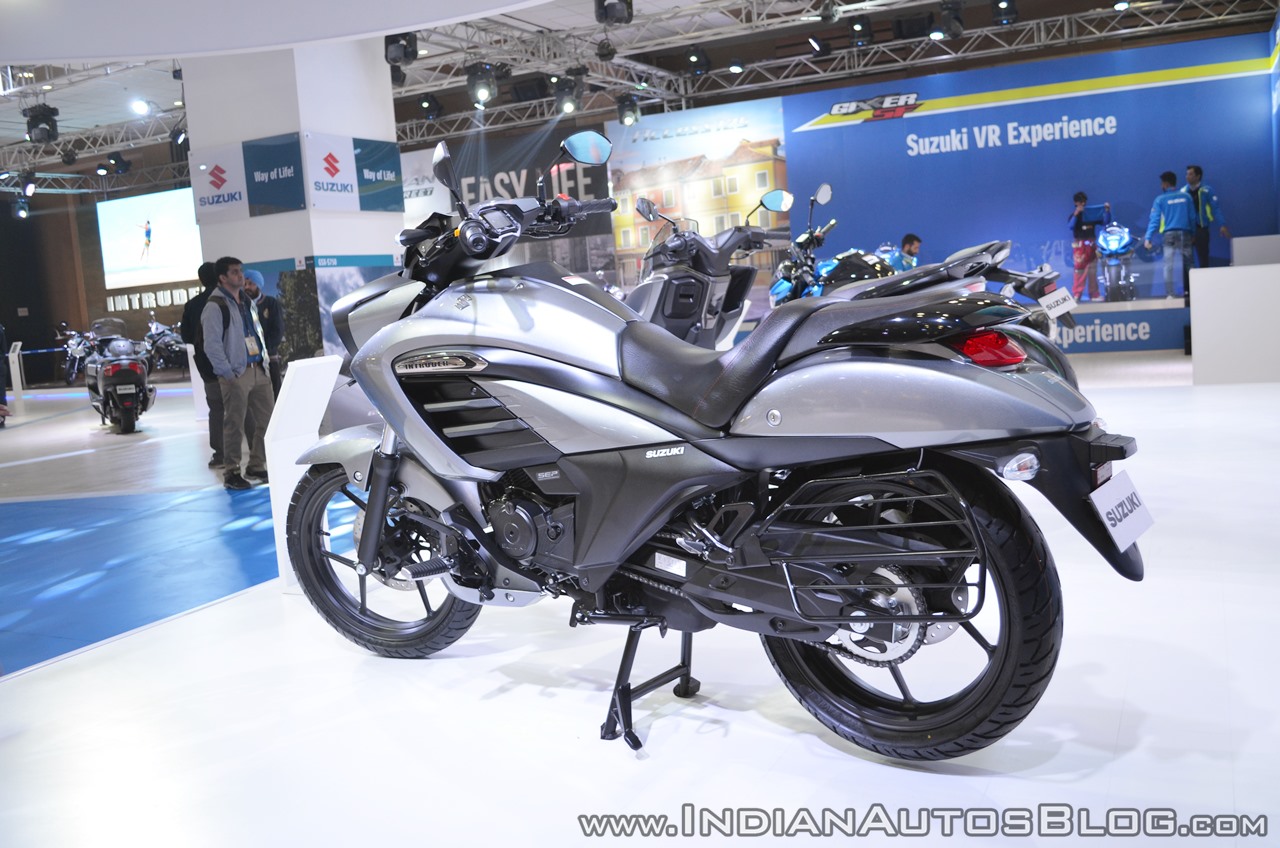 Suzuki Intruder 150 FI variant - Auto Expo 2018 Live