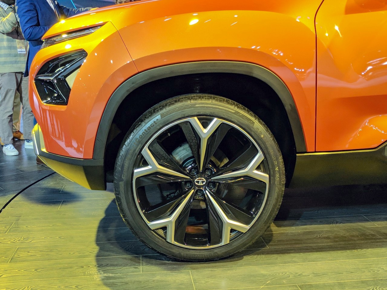Tata H5X concept wheel at Auto Expo 2018