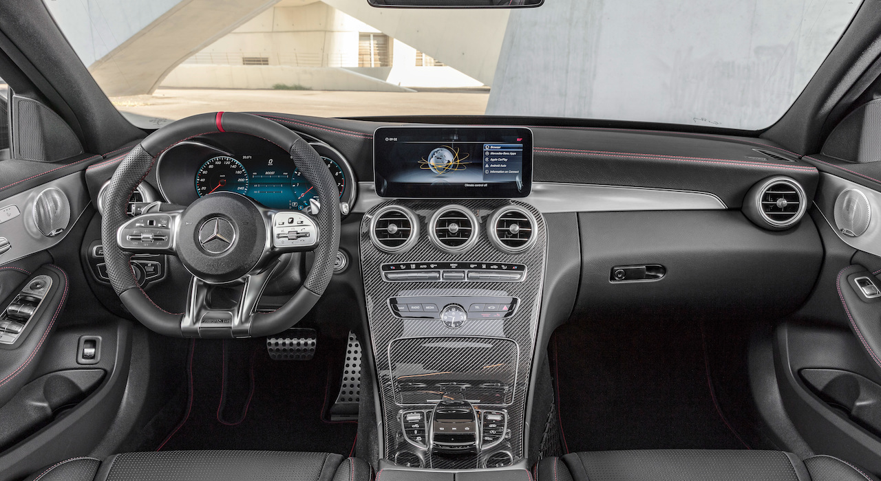 2018 Mercedes-AMG C 43 AMG 4MATIC (facelift) interior dashboard