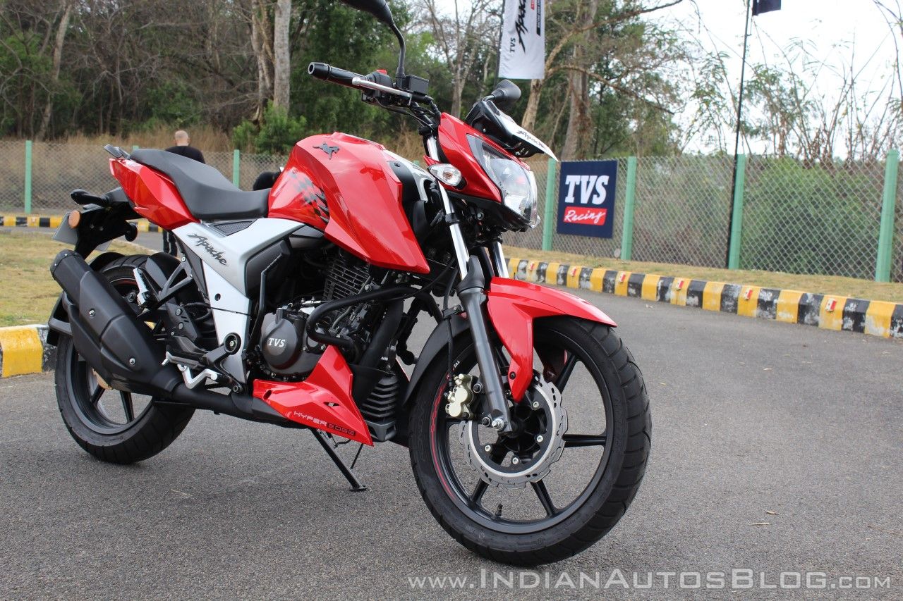 2018 Tvs Apache Rtr 160 4v First Ride Review