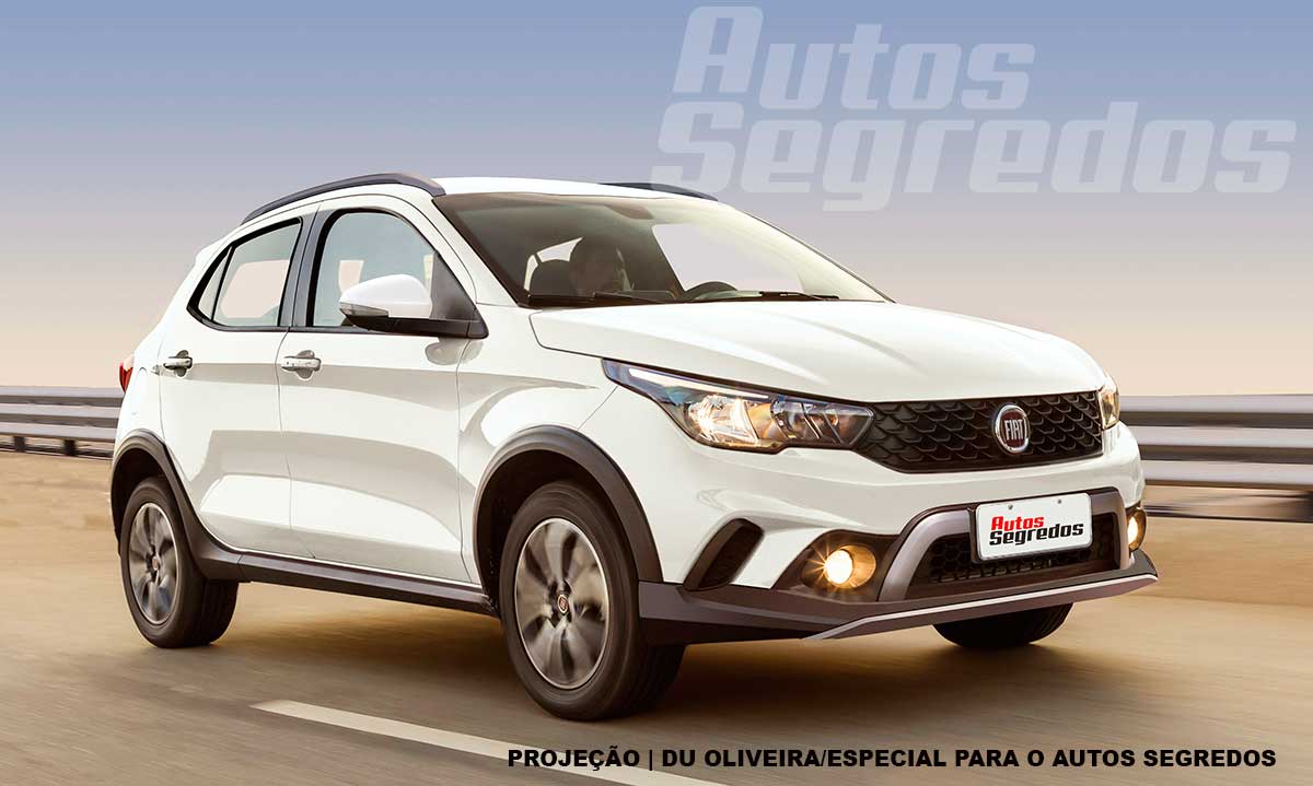 Fiat Argo adventure variant rendering