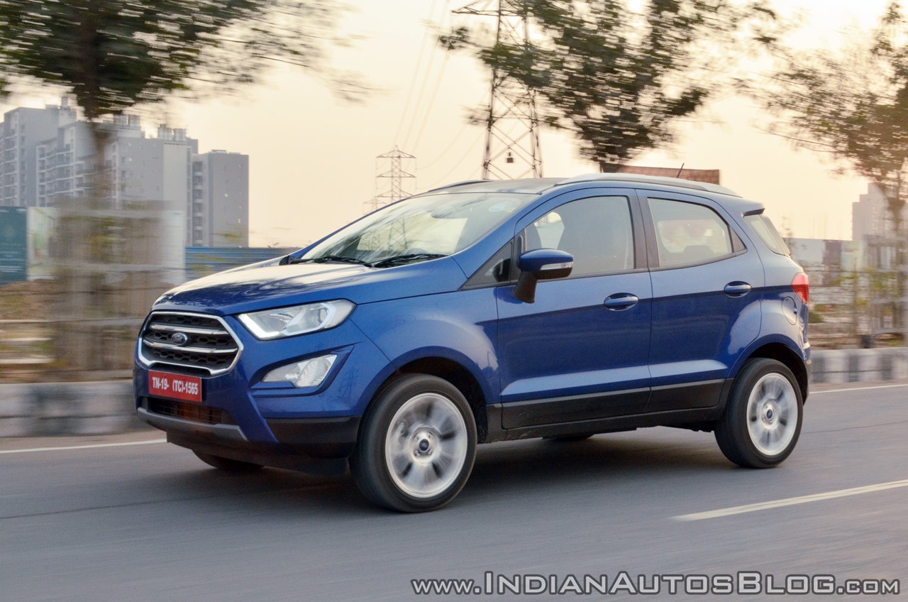Ford EcoSport Titanium+ Petrol Manual launched at INR 10.47 lakhs