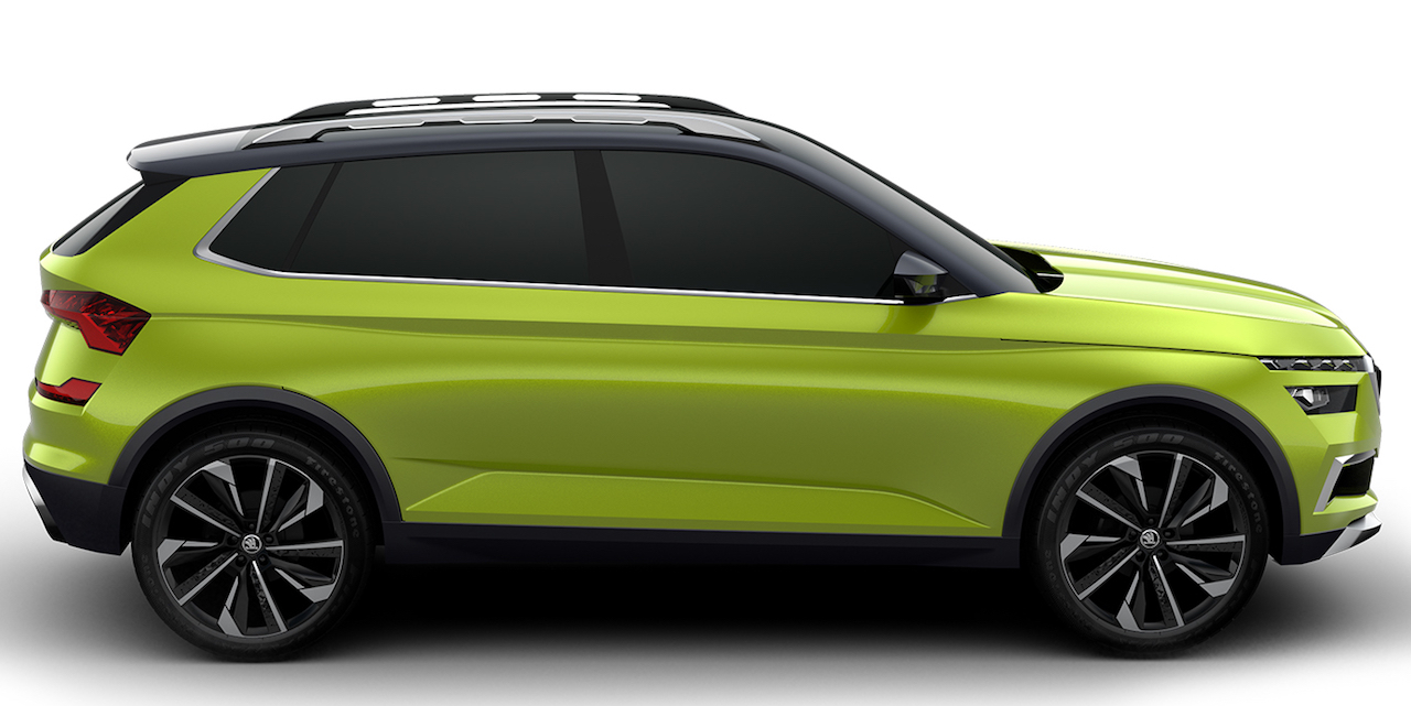 Skoda Vision X profile