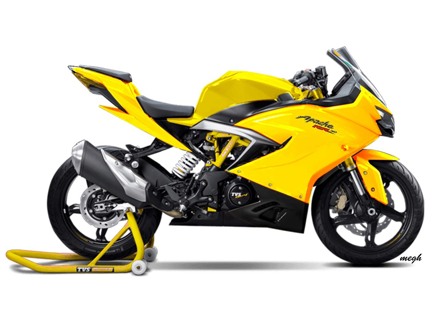 Tvs Apache Rr 310 Rendered In Multiple Colours