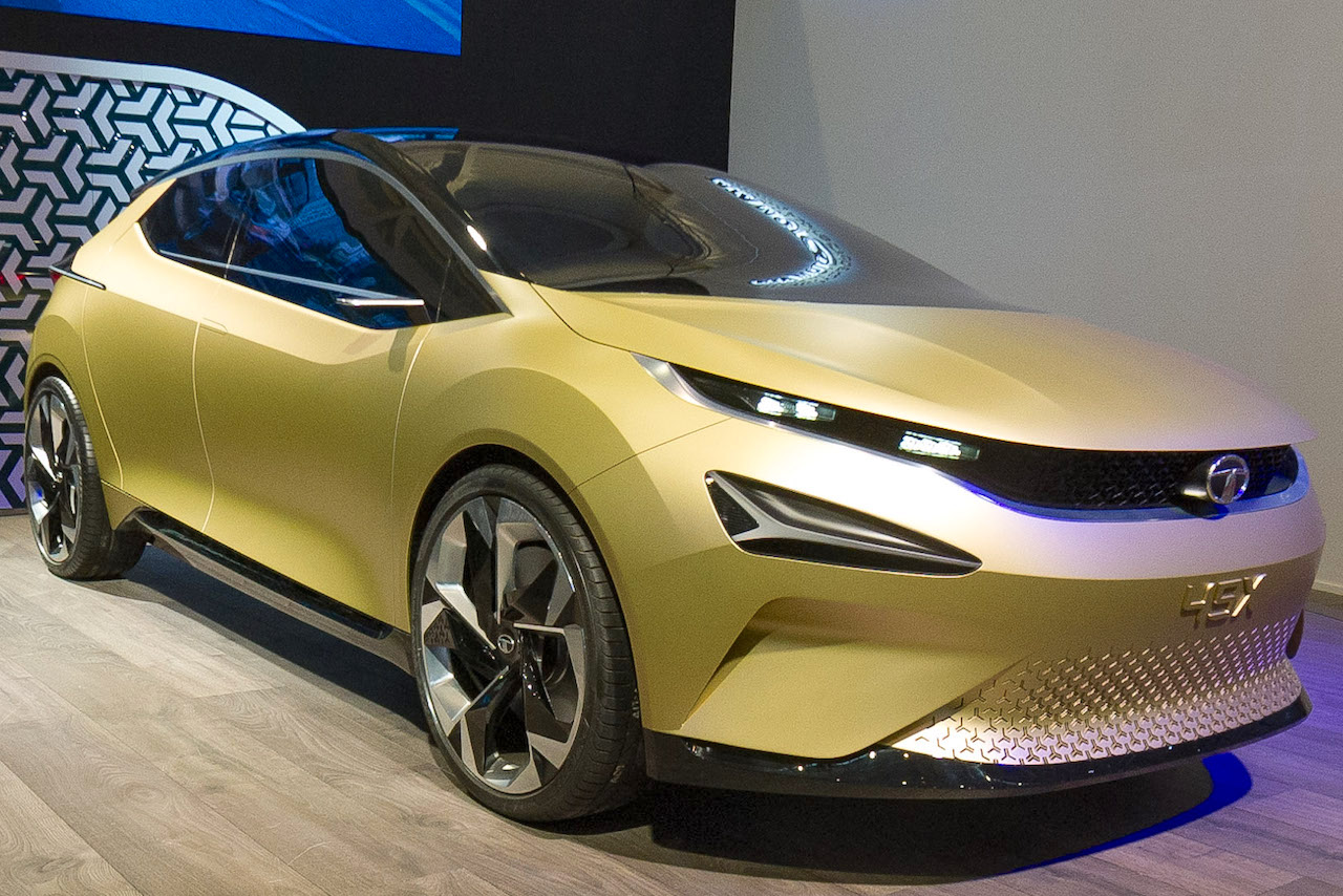 Tata 45X Concept Showcased At 2018 Geneva Motor Show   Tata 45X Concept Front Three Quarters At 2018 Geneva Motor Show 