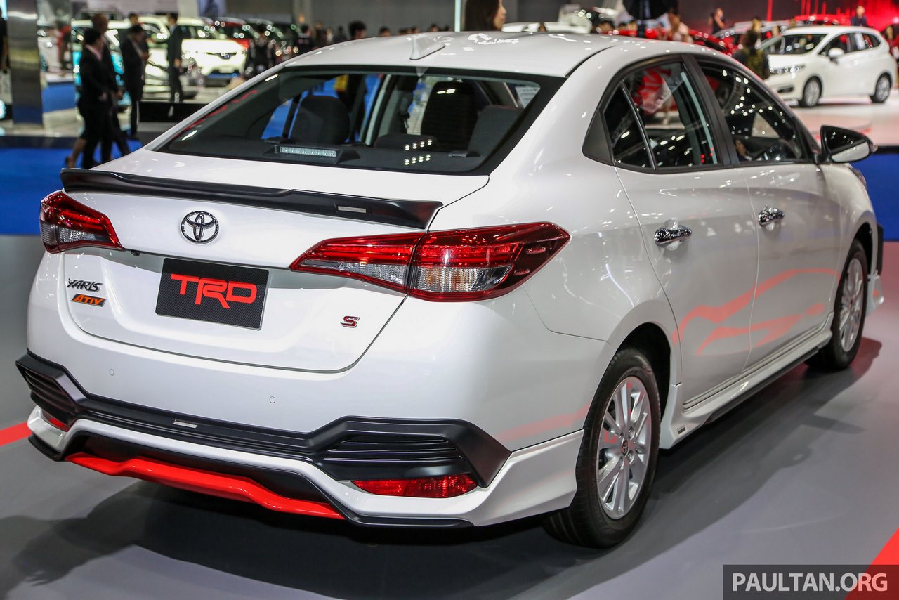 TRD variant of the India-bound Toyota Yaris unveiled in Thailand