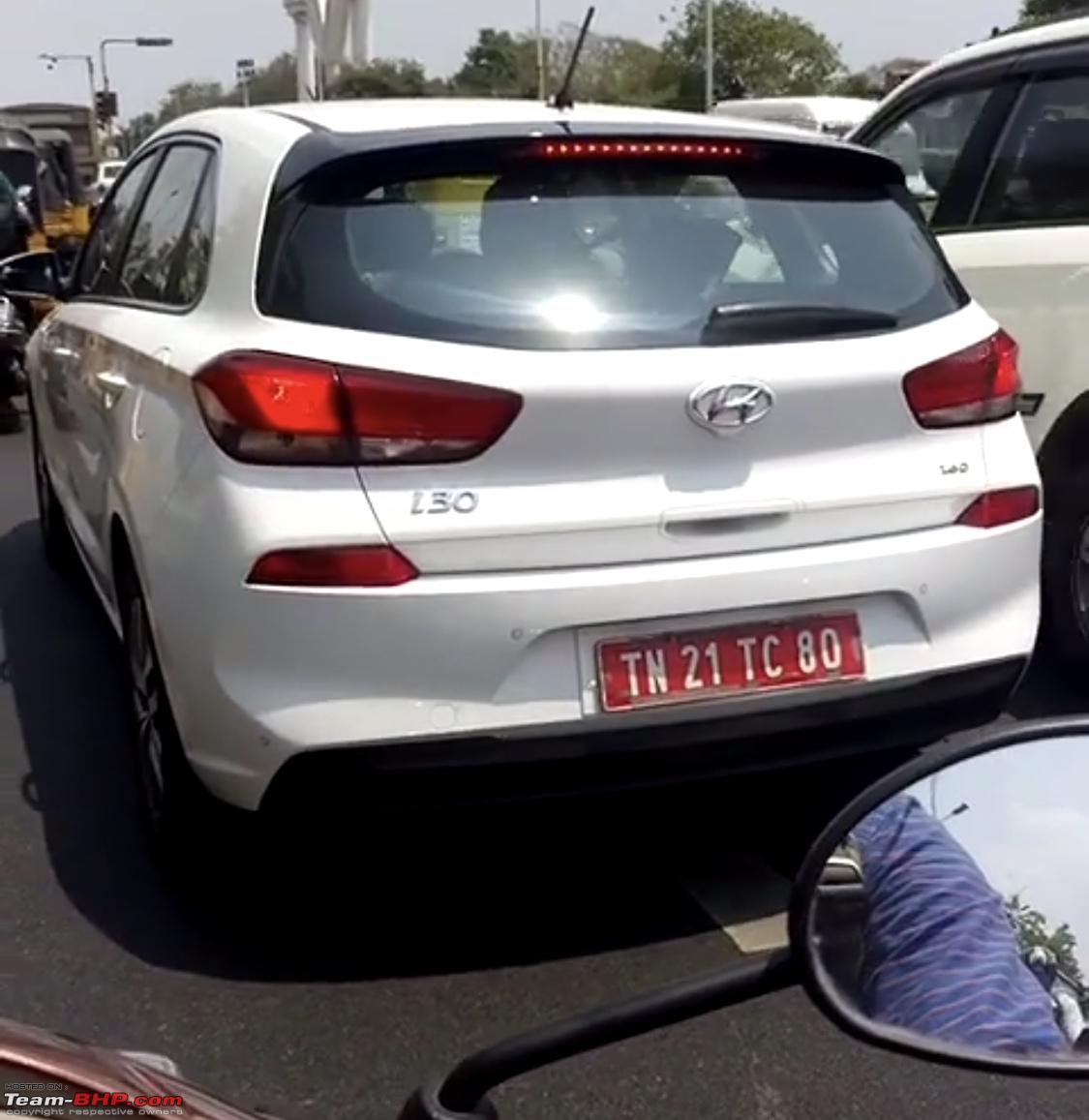 Hyundai I30 Spied Testing In India Again