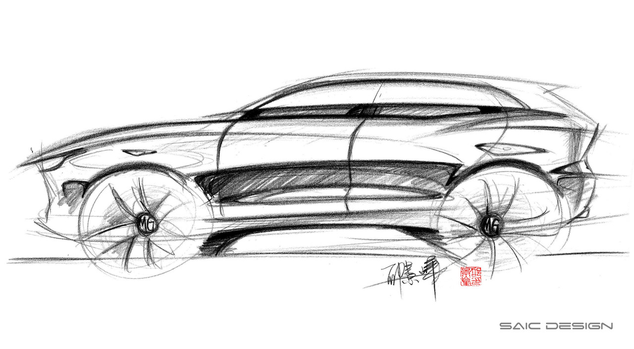 MG X-Motion concept sketch