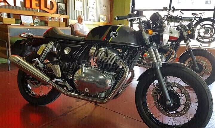 Royal Enfield Continental GT 650 new colour at AU dealer 