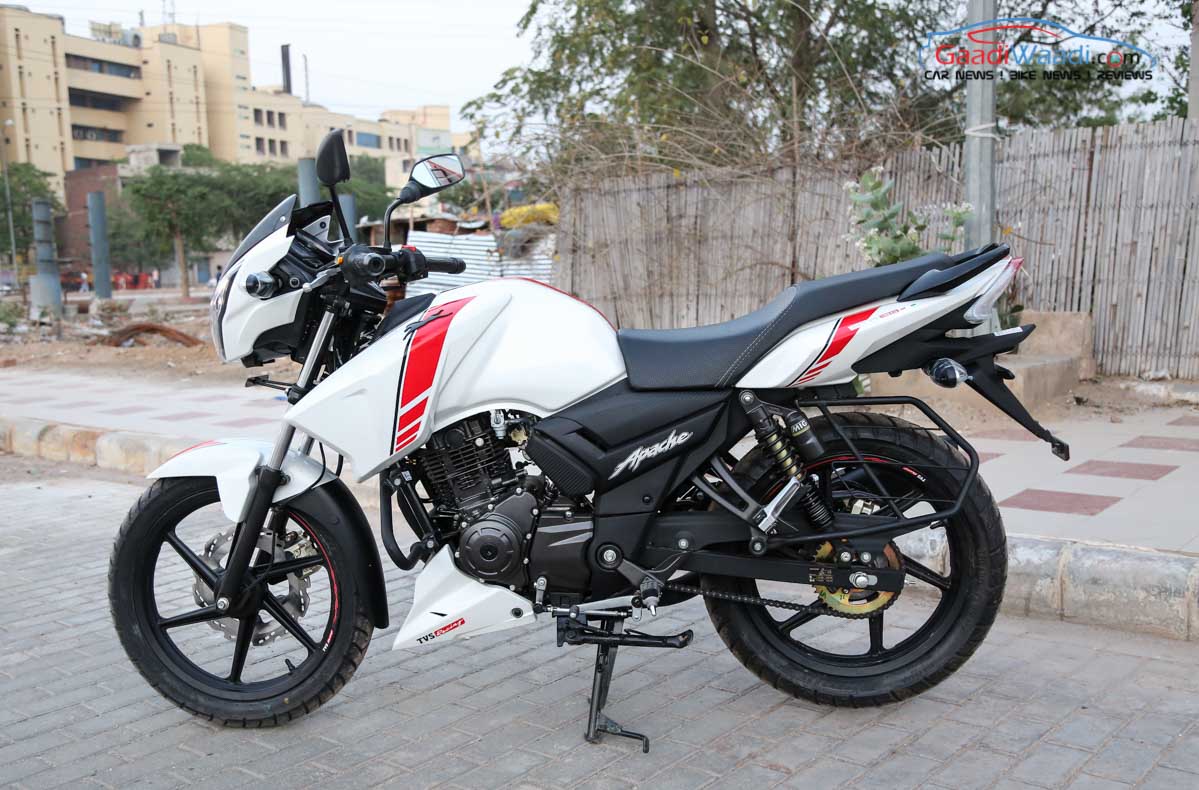 apache rtr 160 race edition