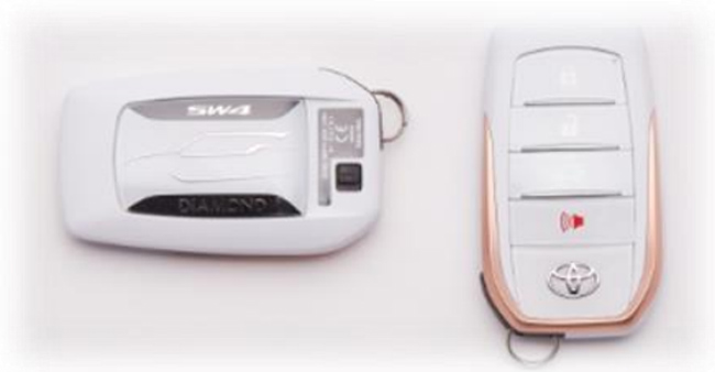 Toyota SW4 Diamond (Toyota Fortuner Diamond) key fob